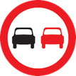 Which sign means 'no stopping'?